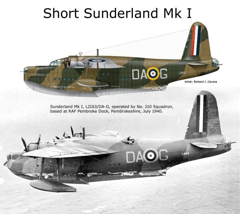 Short s.25 Sunderland самолёт