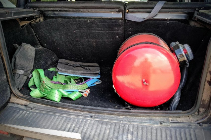 Шевроле Нива ГБО 51 литр