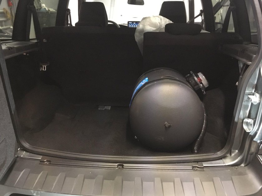 ГБО на Шеви ниву