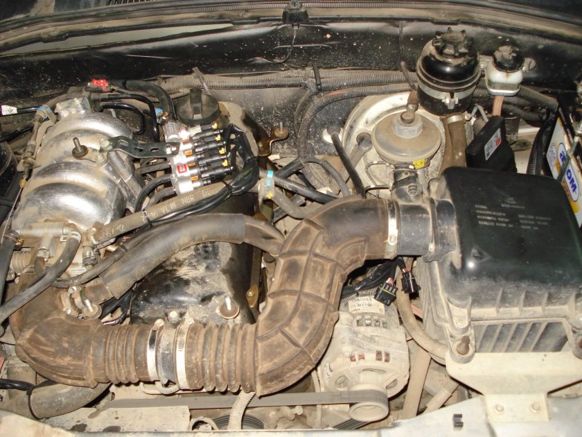 Установка ГБО Нива Шевроле своими руками