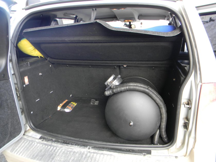 ГБО Нива Шевроле баллон