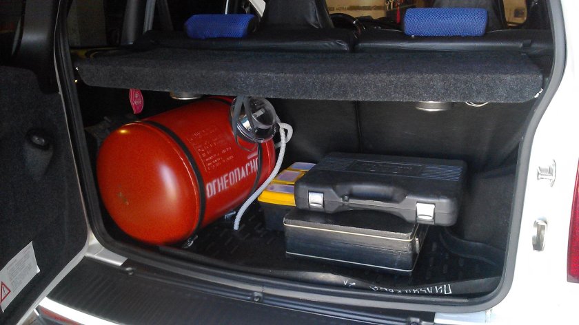 Шевроле Нива ГБО 51 литр