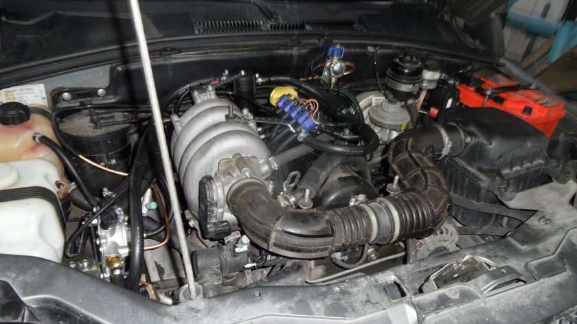 Нива Шевроле 1.7 ГБО