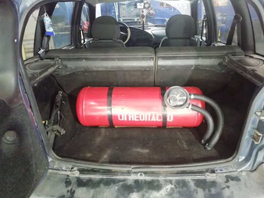 ГБО на ниву 2121