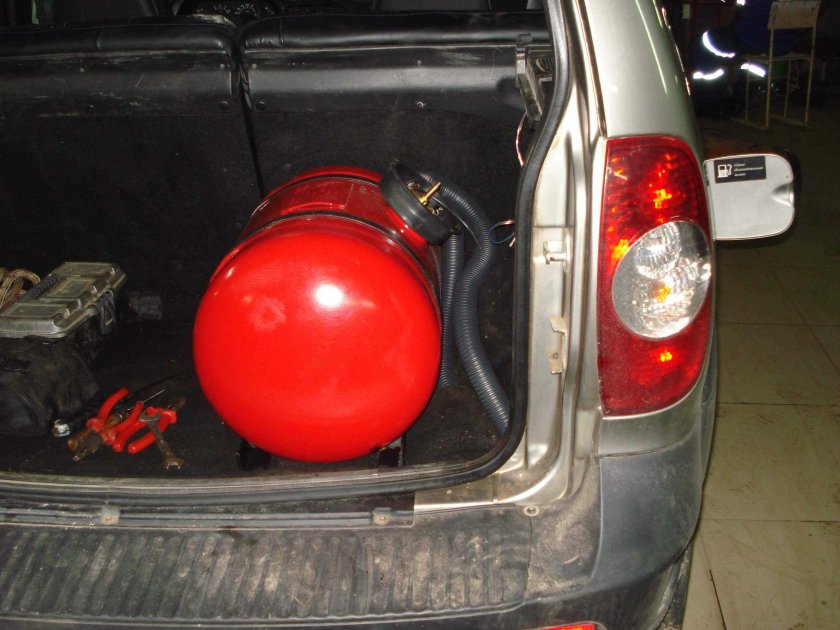 Нива Шевроле ГБО 50 Л