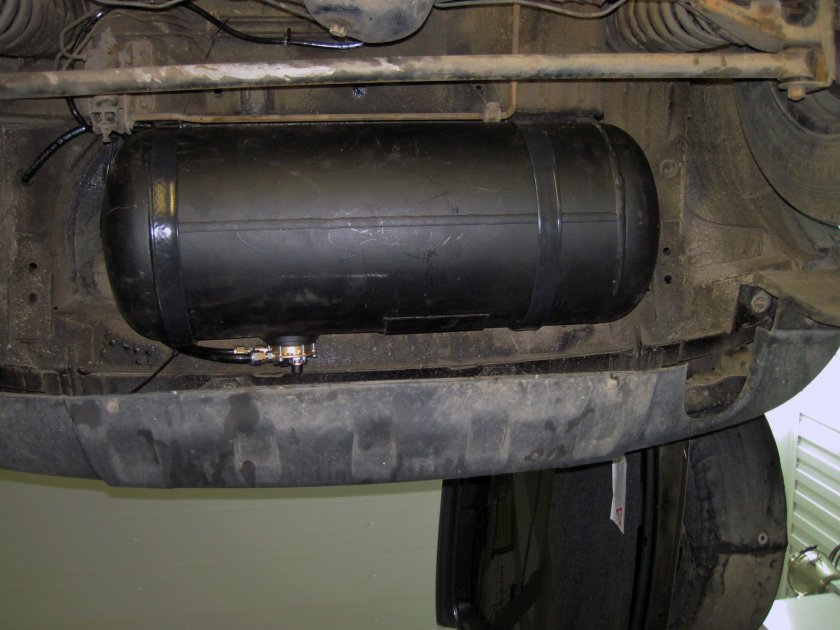 ГБО Нива Шевроле баллон