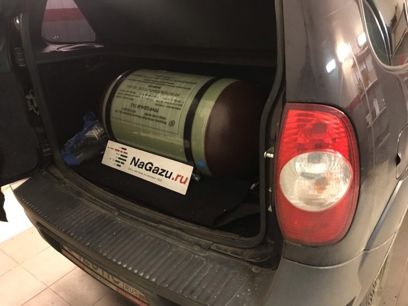 Гбо газ метан шевроле нива