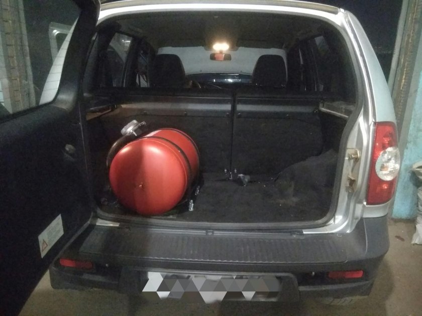 Нива Шевроле ГБО 50 Л