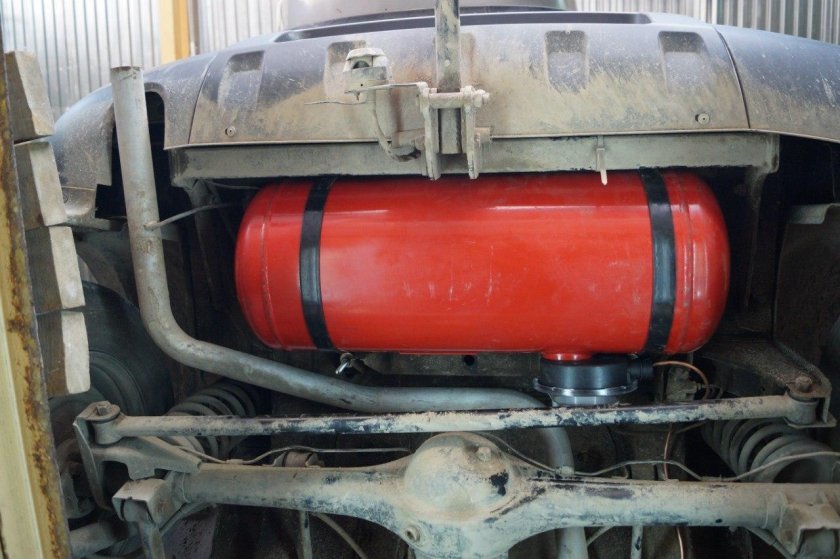 ГБО Нива Шевроле баллон