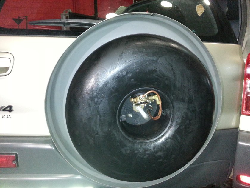 Шевроле Нива ГБО 51 литр