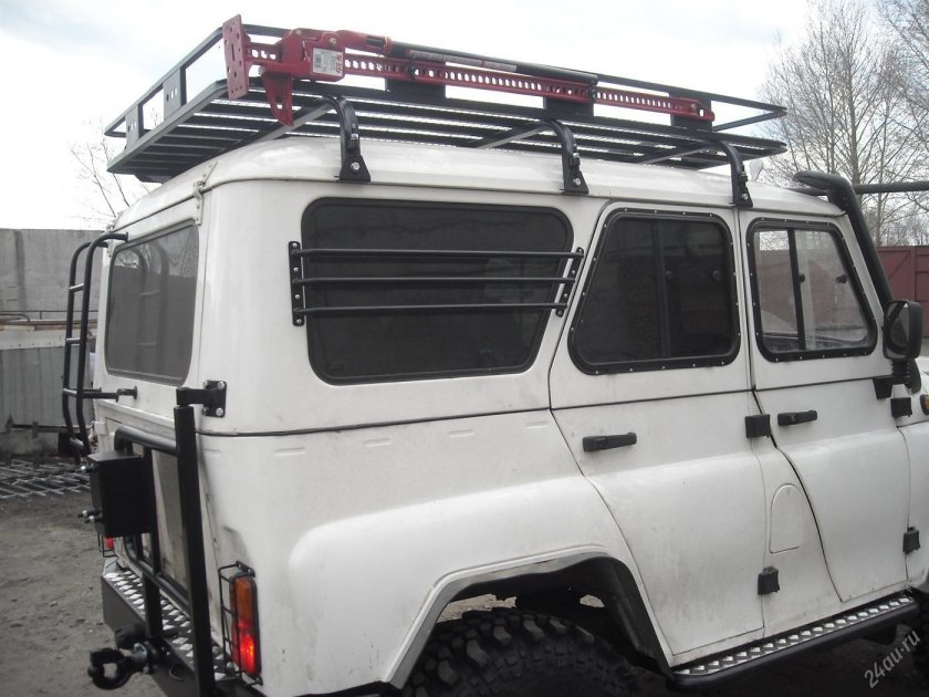 Экспедиционный багажник на УАЗ 3151
