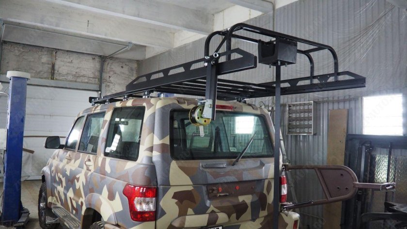 Экспедиционный багажник на УАЗ Патриот