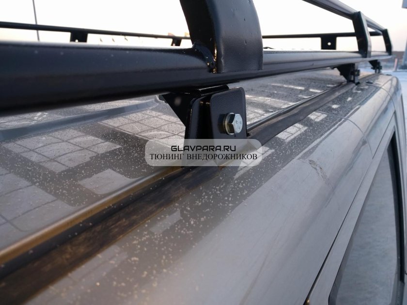 Багажник УАЗ 3163 Патриот "Экспедиция" (крепления на рейлинги)