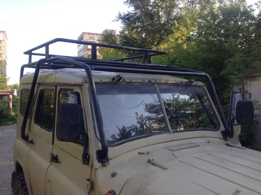 Багажник на УАЗ 469 тент