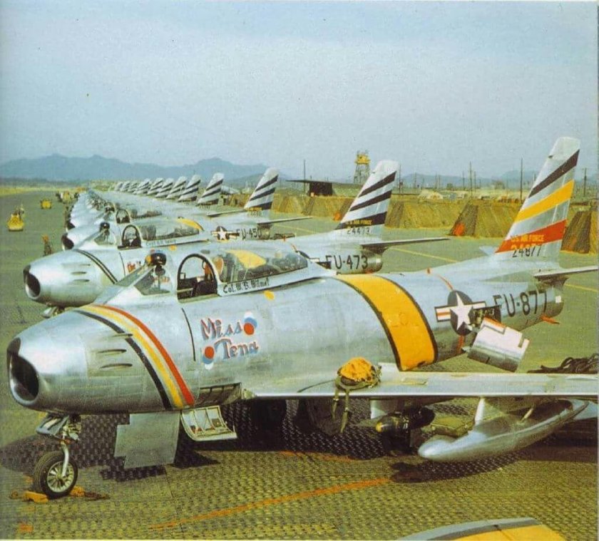 F86 Sabre Корея