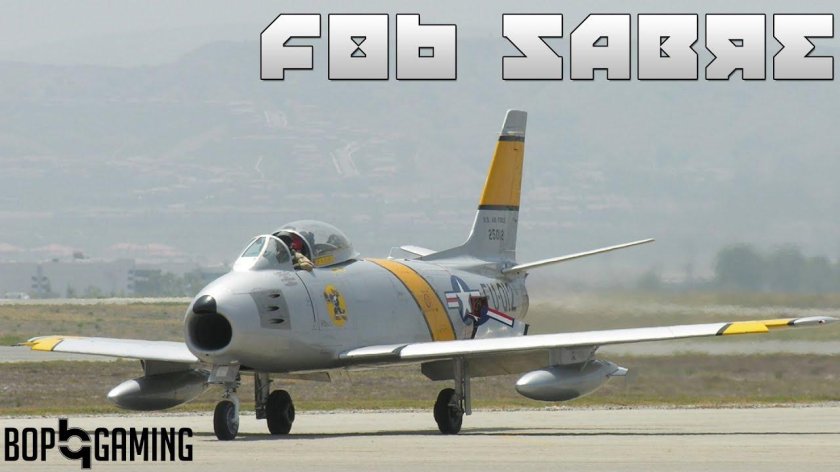 Истребитель Сейбр f-86