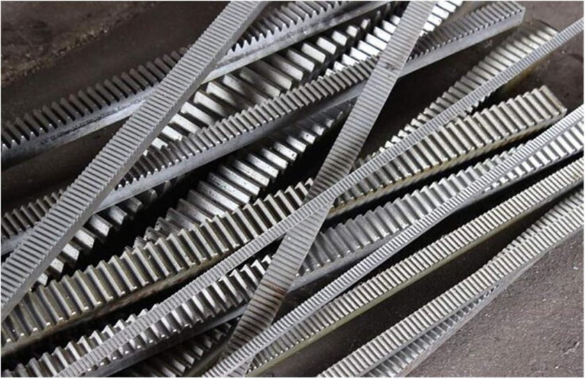 Рейка зубчатая прямозубая 17x17 l 3000 мм m 1.5 cr27300 sati