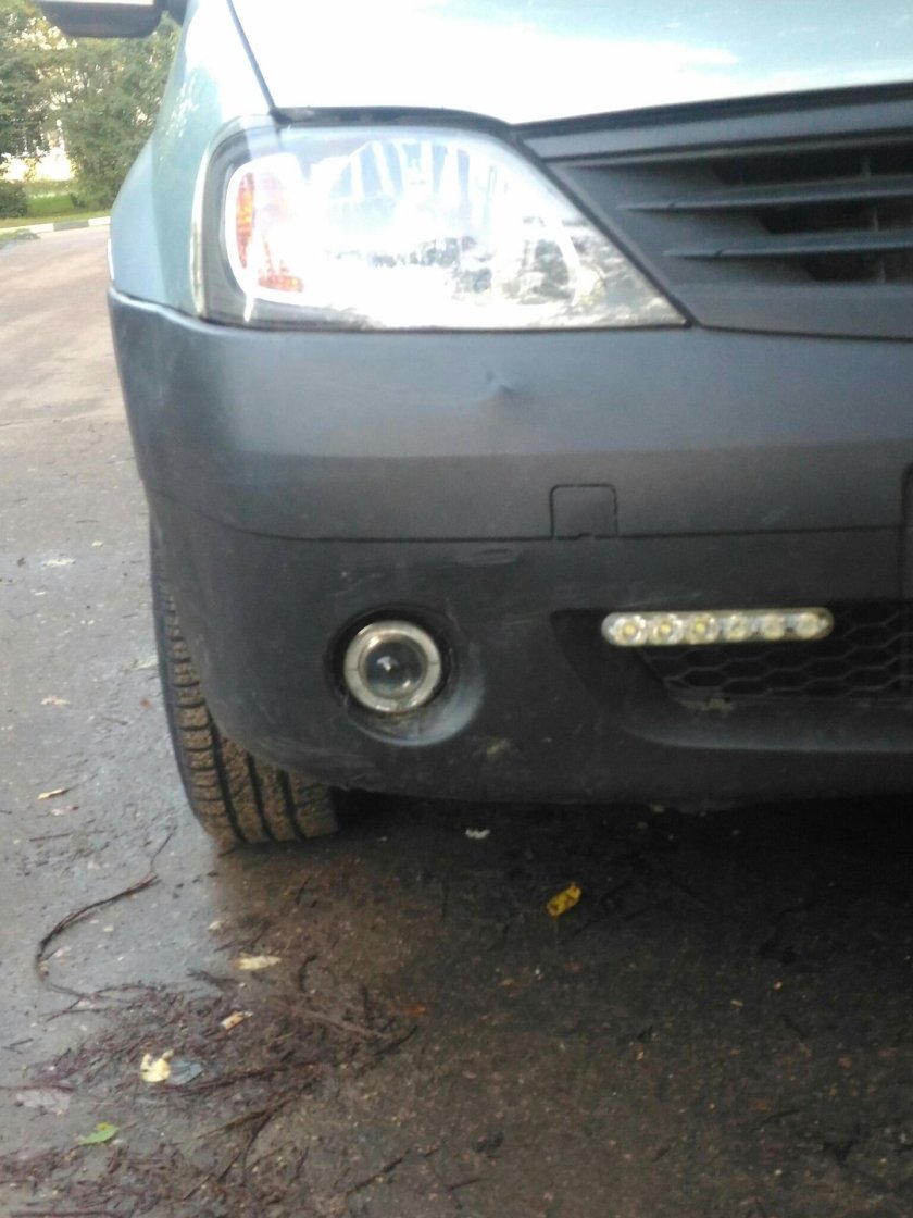 Рено Логан 2008 туманки