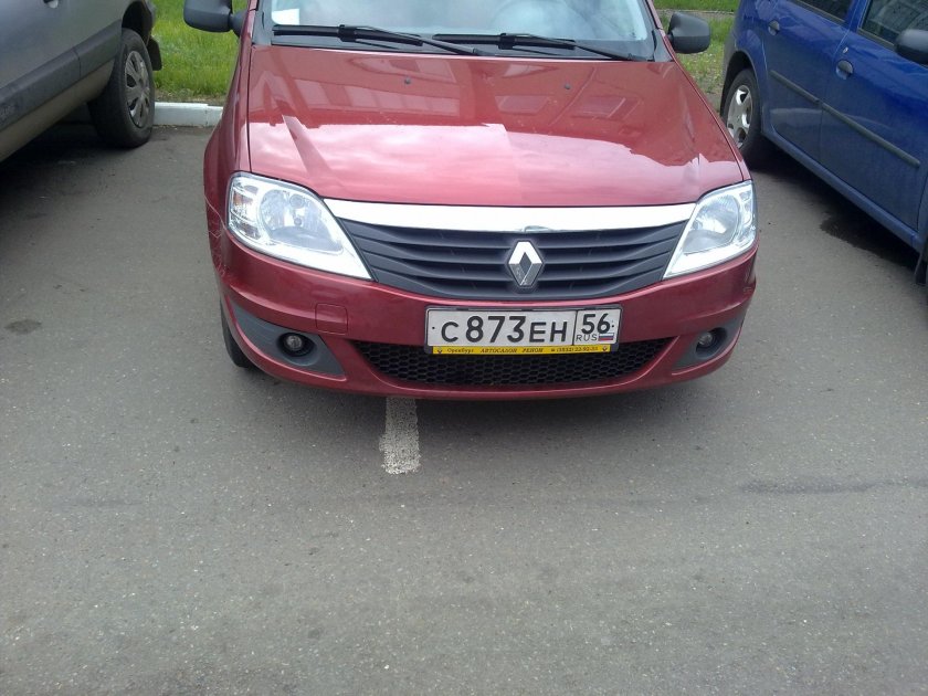 Противотуманки на Рено Логан 1 Рестайлинг