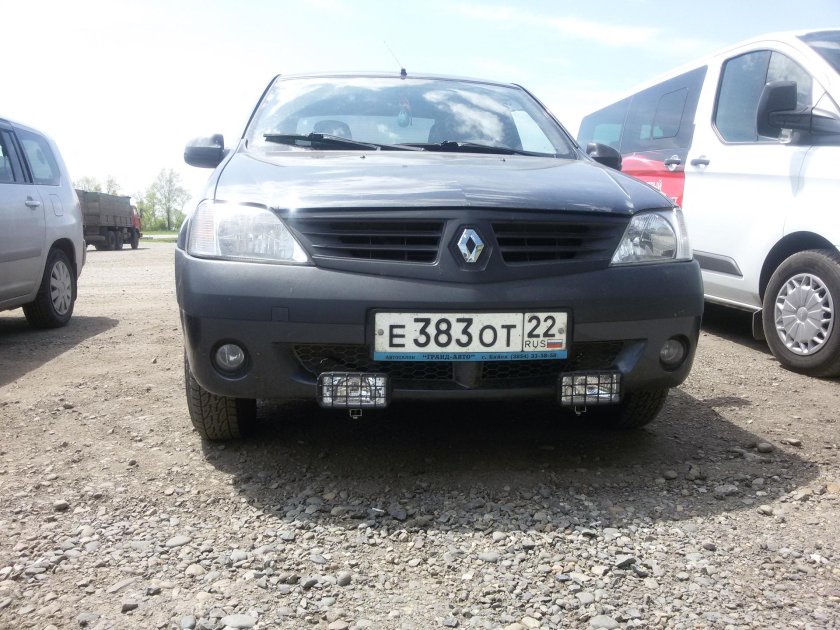Рено Логан 1 доп свет