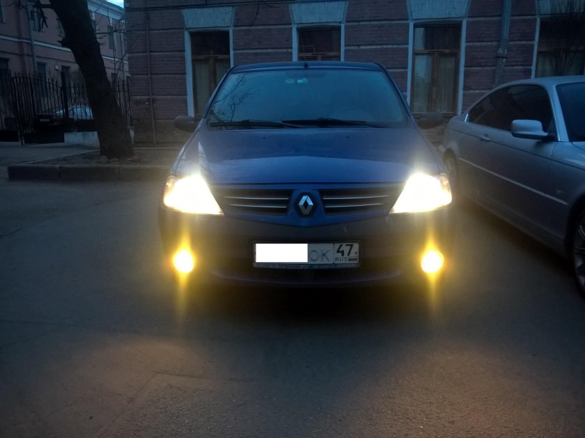 Светодиодные лампы для Рено Логан 1
