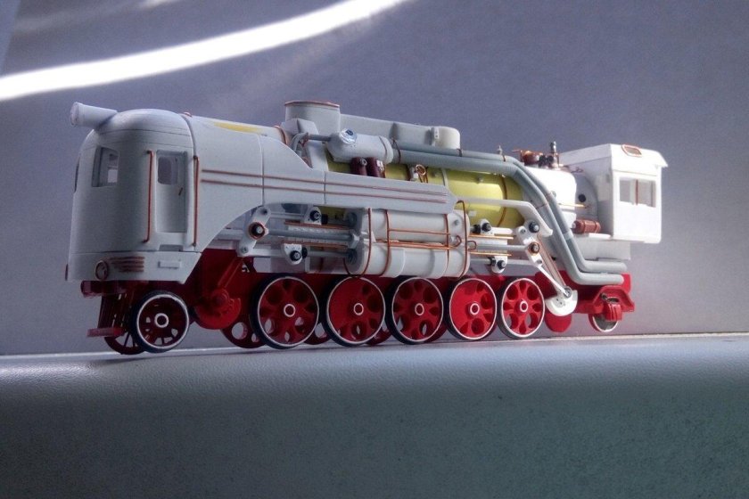 Модель паровоза