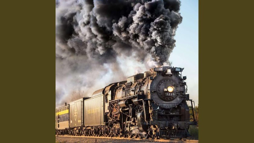 Pere Marquette 1225 паровоз