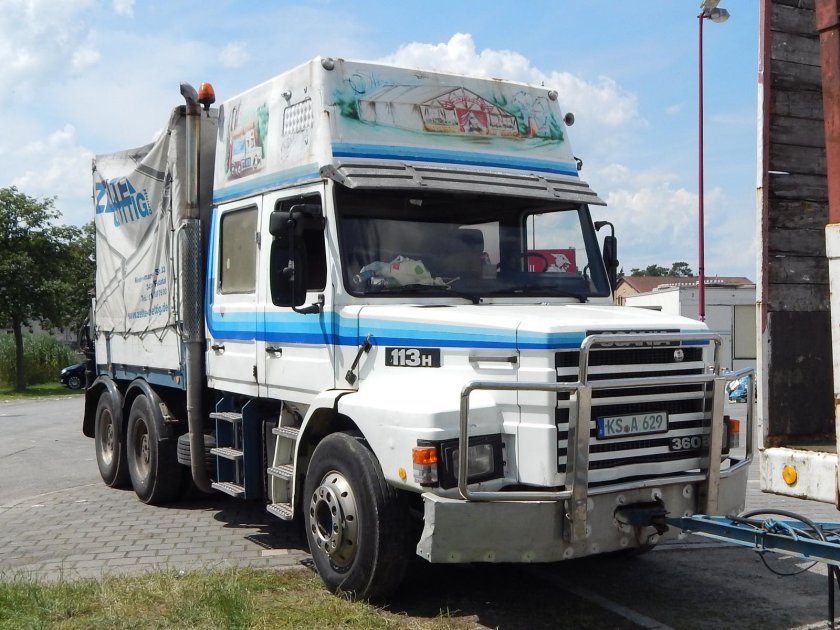 Скания 113 капотный