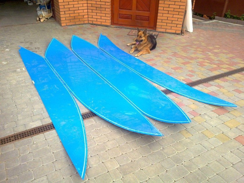 Лодка плоскодонка каноэ