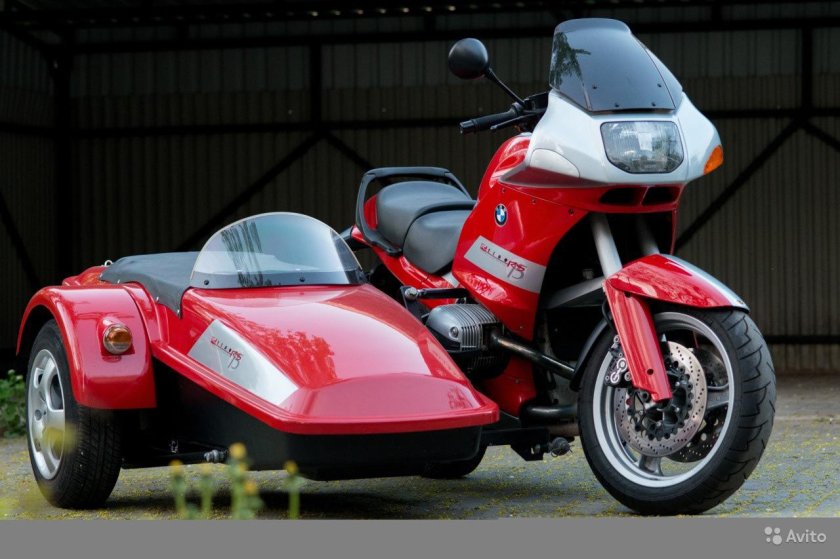 BMW r1100 с люлькой