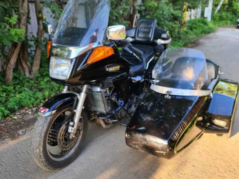 Honda gl1100 с коляской