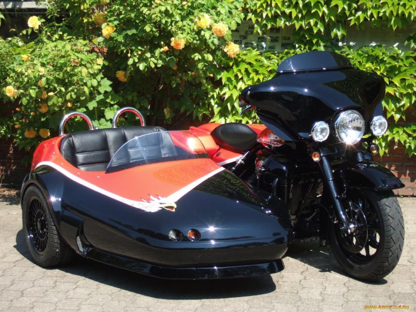 Современные мотоциклы с коляской