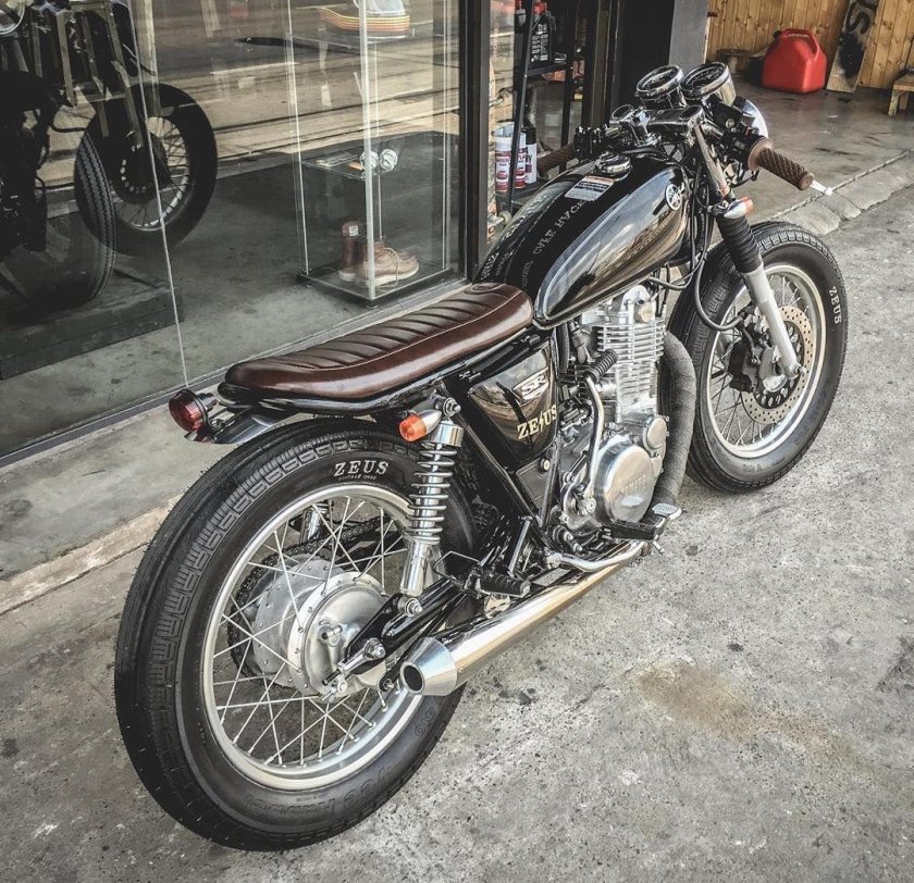 Yamaha sr400 кастом