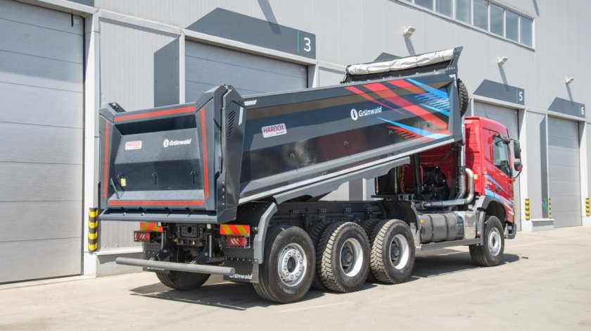 Volvo FMX 8x4 самосвал Tridem