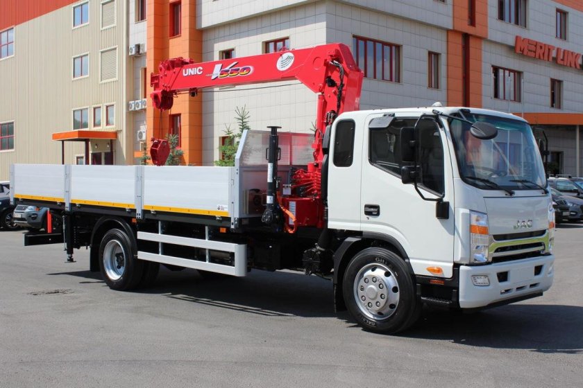 Грузовой с КМУ JAC n120