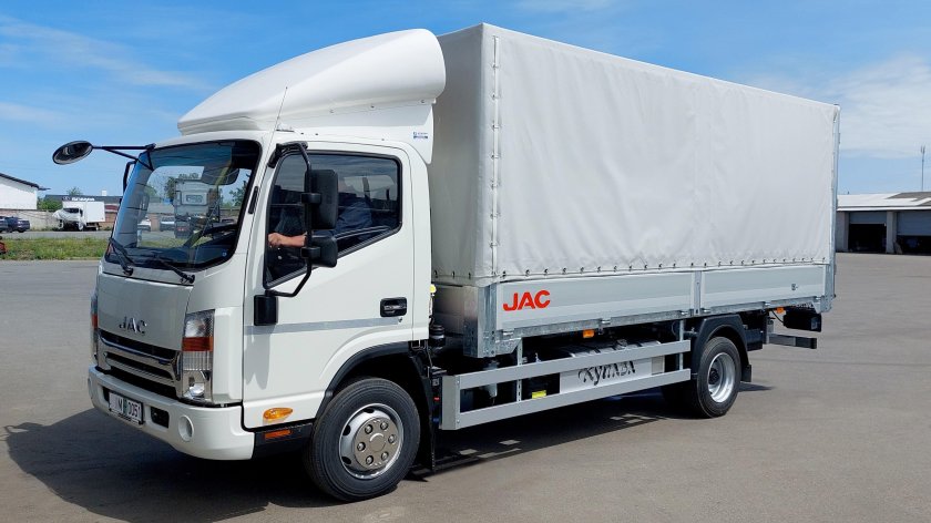 JAC 90 борт тент