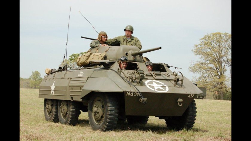 M8 бронеавтомобиль