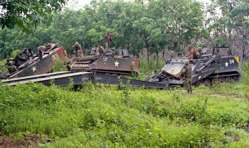 БТР м113 во Вьетнаме