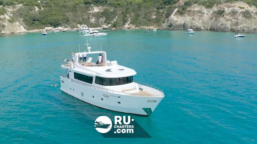 Popilov 19.99 стальная моторная яхта