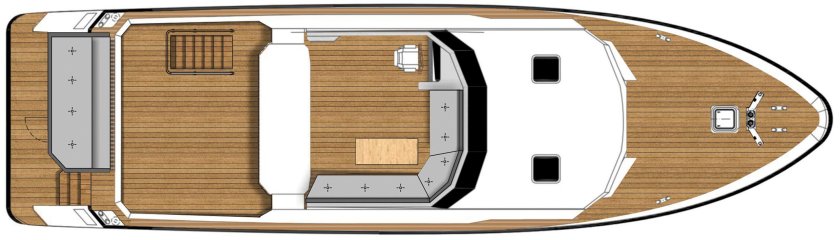 Стальная моторная яхта 19.99s