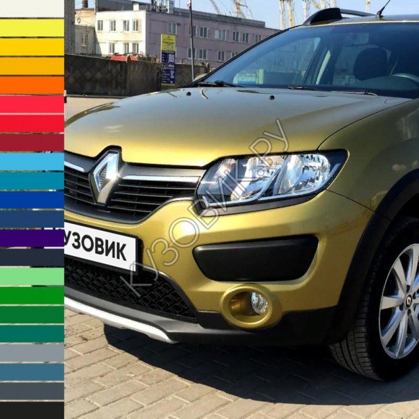 Пружина для автомобиля Рено Сандеро степвей 2