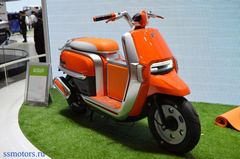 Сузуки скутер с грузовой платформой