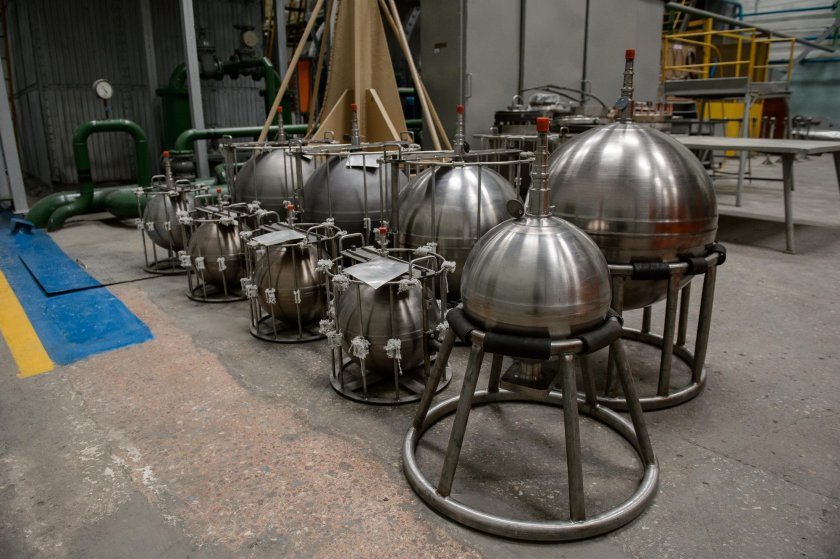 Шаробаллоны для ракетных двигателей