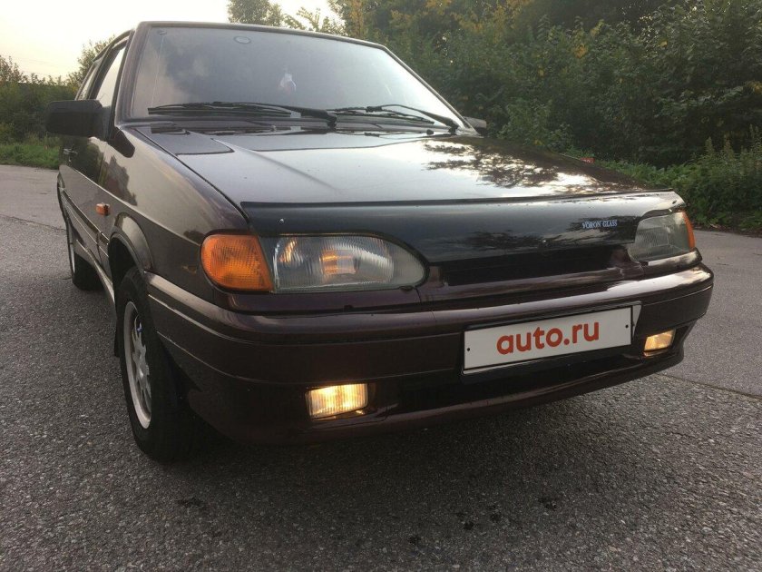 ВАЗ 2113 пурпурный