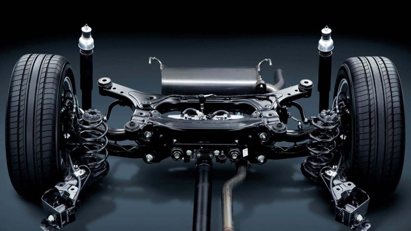 Nissan Juke задняя подвеска