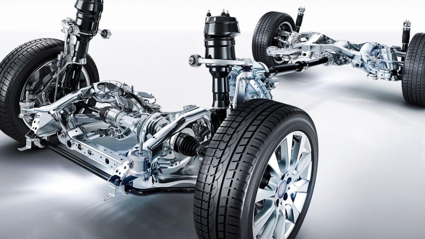 Мерседес GLE 2022 подвеска