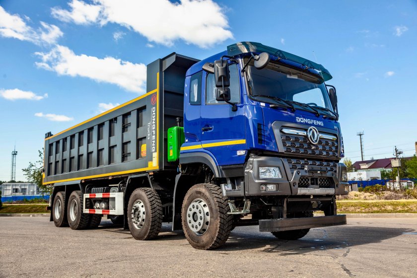 Dongfeng Kc 8x4 самосвал