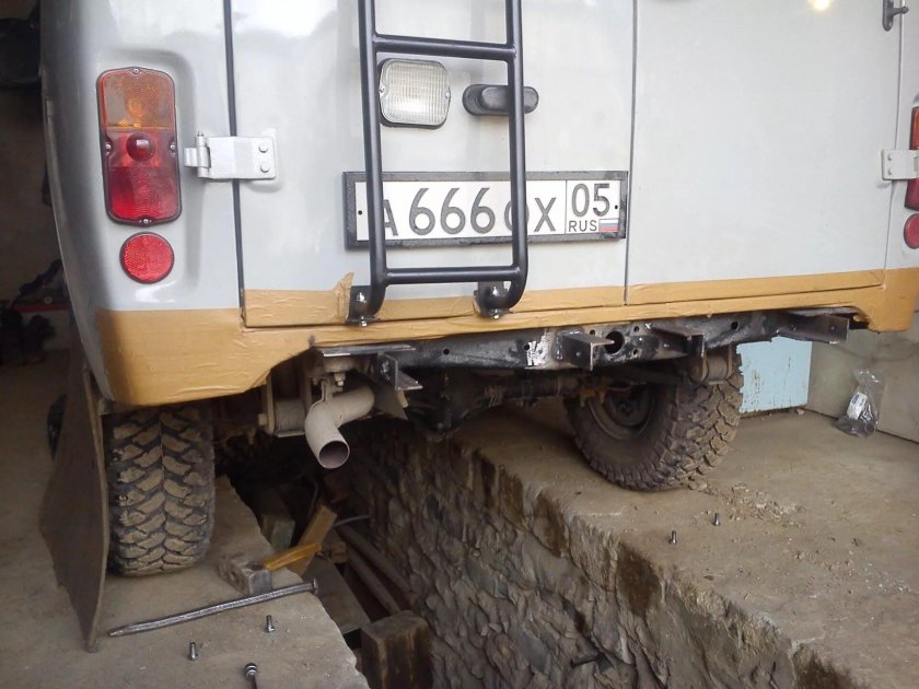 УАЗ 452 Буханка сзади