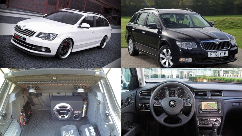 Шкода суперб 2014 салон