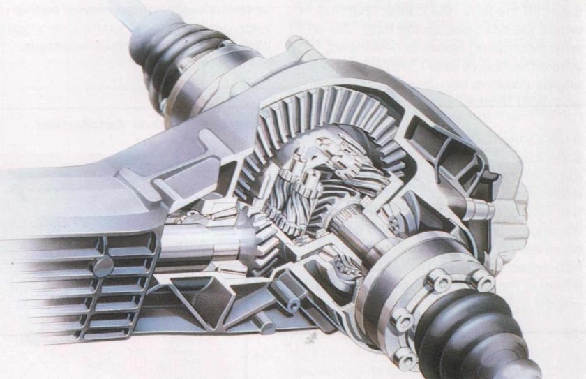 Межосевой дифференциал ауди а6